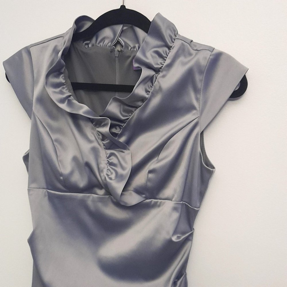 Silver Formal Dress - Picture 4 of 4